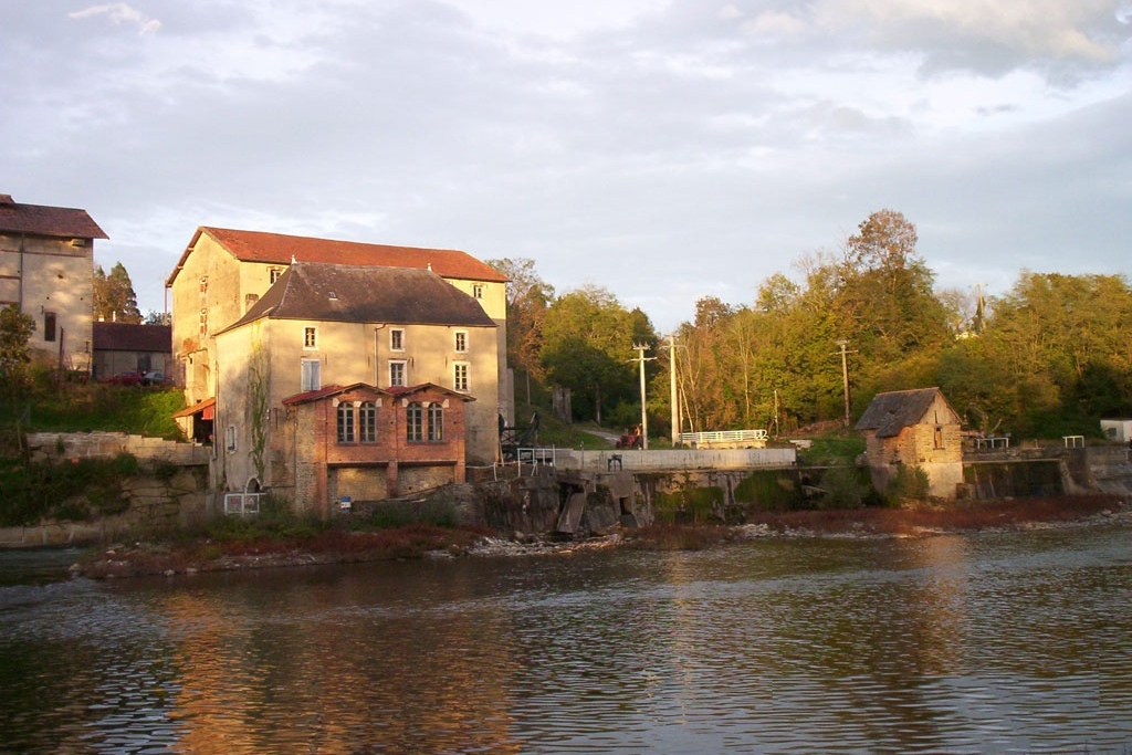 La micro-centrale électrique et l'ancienne minoterie