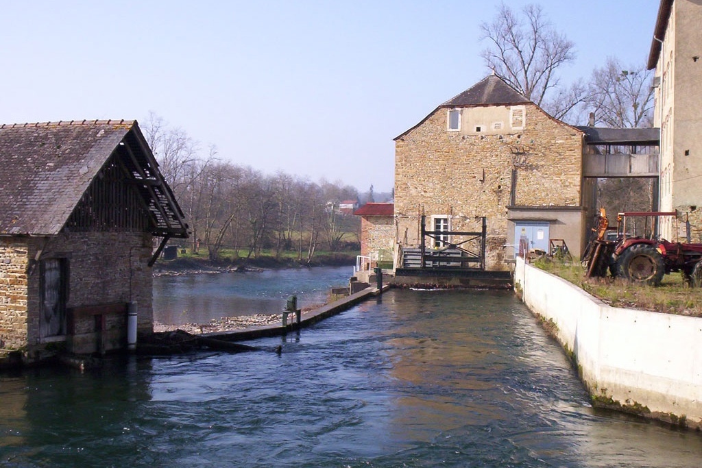 Canal d'entrée de la turbine de la micro-centrale électrique